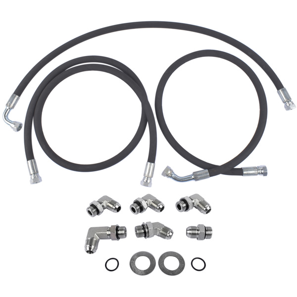 Transmission Cooler Lines/Hoses For 2006-2010 Chevy & GMC 2500 & 3500 Applications with 6.6L LLY LBZ & LMM Duramax Diesel Engine