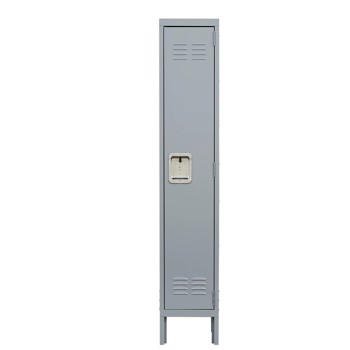 1 Door 66\\"H Metal Lockers With Lock for Employees,Storage Locker Cabinet for Home Gym Office School Garage,Gray