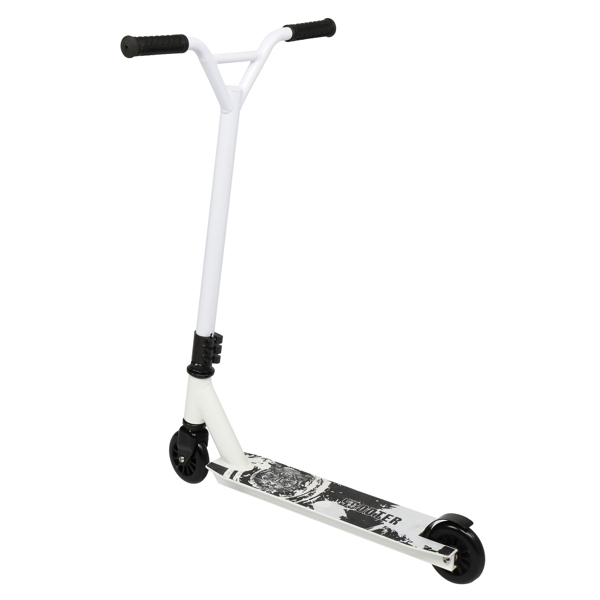 Pro Scooter for Teens and Adults, Freestyle Trick Scooter White