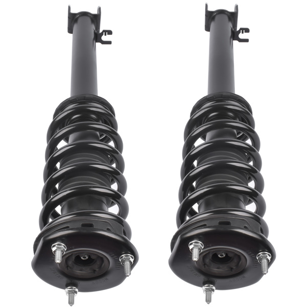 Pair Front Shock Strut Coil Spring Assembly for Tesla Model S 2011-2016 RWD 101561901B 101561901A 101561901E