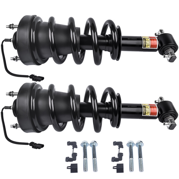 2× Front Shock Strut Coil Spring Assembly Magnetic Ride For Cadillac Escalade Chevy Tahoe GMC Yukon 2015-2020 84977478 84176631 23312167 23151123