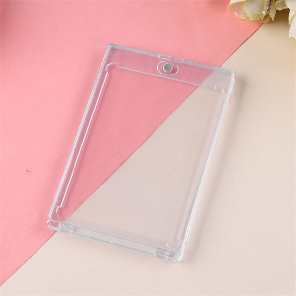 Magnetic Top Loader Card Sleeves Trading Hard Acrylic Case Holder Baseball