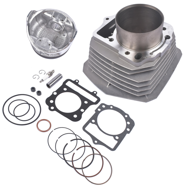 Cast Engine Cylinder Piston Kit For Kawasaki Bayou 300 KLF300B Lakota 300 1989-2004 110051533 110601652