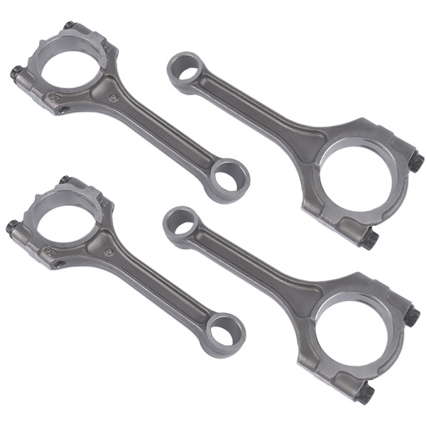 Set of 4 Connecting Rods for Kia Soul Rio Hyundai Veloster 1.6L L4 2010-2018 235102B010 235102B000 23510-2B000 23510-2B010