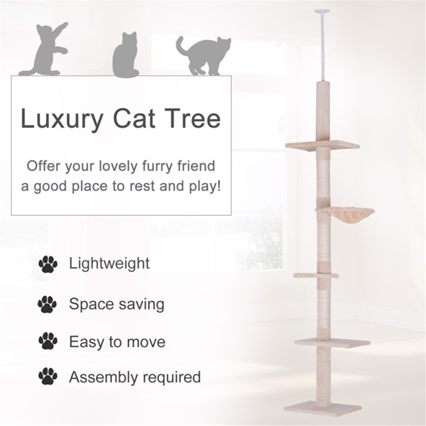 Wooden Cat House/Cat Trees /Cat Climbing Tower ( Amazon Shipping)（Prohibited by WalMart）