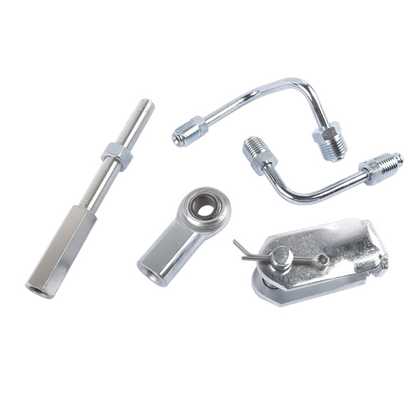 刹车总成 8" Single Zinc Power Brake Booster 1" Bore Cylinder Disc Drum Fit for Chevy Biscayne Impala Bel Air 1958-1964-7