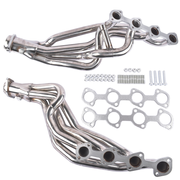 Exhaust Headers Kit Stainless Steel for Ford Mustang GT 4.6L V8 1996-2004