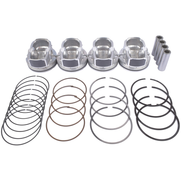 Set of 4 Piston & Rings Kit 23041-2B610 For Kia Rio Soul 1.6L DOHC 2012-2017