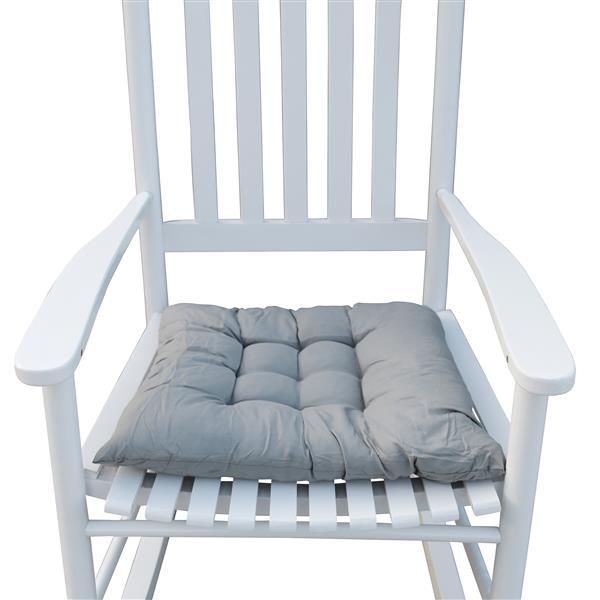 wooden porch rocker chair  WHITE, without mat