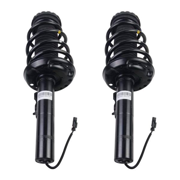 Pair Front Shock Strut Coil Spring Assembly For Cadillac XTS 2013-2019 with Electric 5801096 22906209 22962890 23101683 23220501