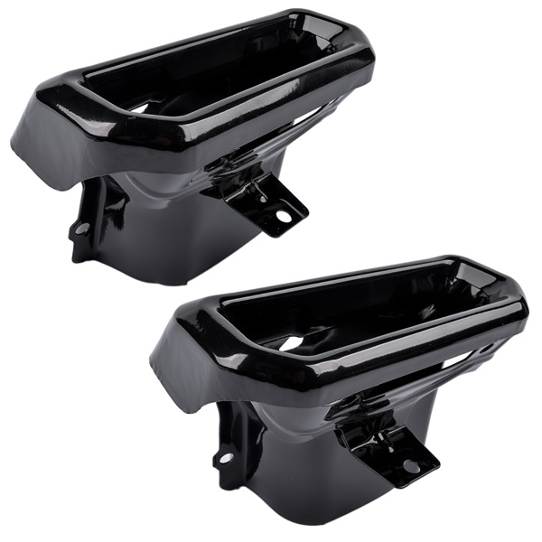 2x Rear Left and Right Exhaust Tips / Bezels for 2019-2023 Chevy Silverado GMC Sierra 1500