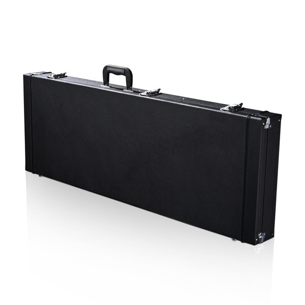 Electric Guitar Hard Shell Case Portable Square Guitar Case Hardshell for Standard Electric Guitars Black（No shipment on weekends）