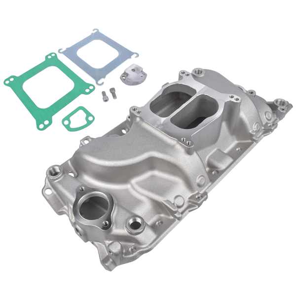 Low Rise Intake Manifold for Big Block Chevy BBC BB Oval Port Aluminum Intake