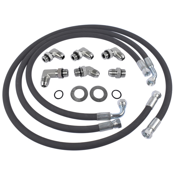 Transmission Cooler Lines/Hoses For 2006-2010 Chevy & GMC 2500 & 3500 Applications with 6.6L LLY LBZ & LMM Duramax Diesel Engine