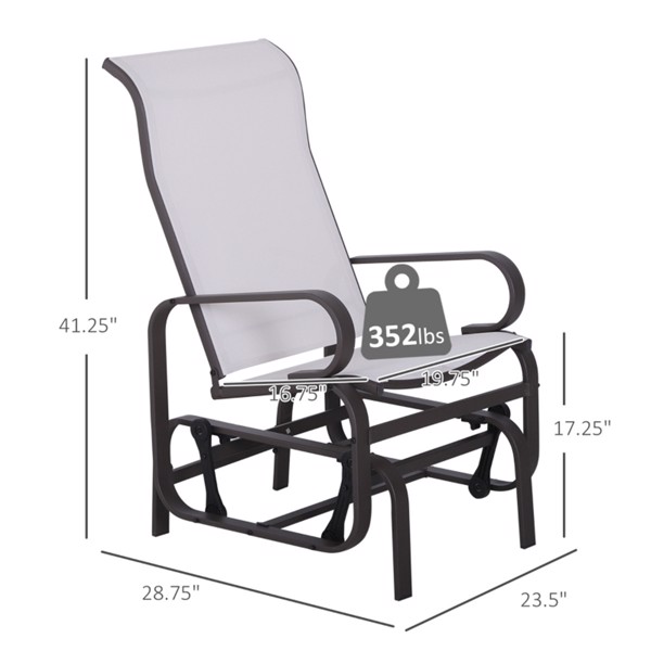 Garden chair  / Rocking Chair ( Amazon Shipping)（Prohibited by WalMart）