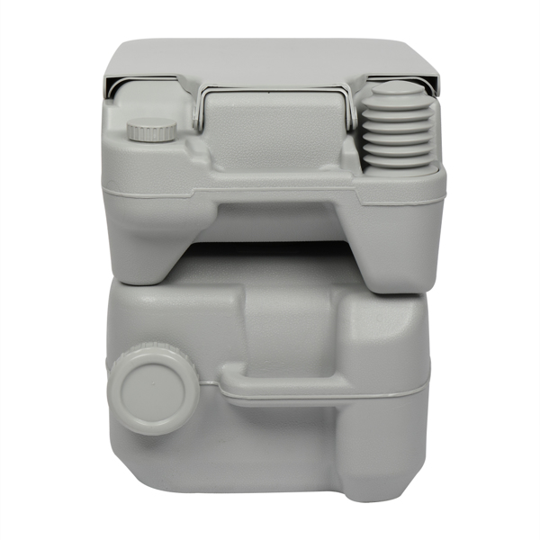 20L Portable Removable Flush Toilet with Double Outlet（Same as 44809271/81036718 ）