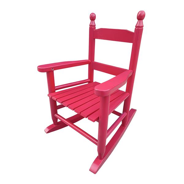 Children's rocking rose red chair- Indoor or Outdoor -Suitable for kids-Durable