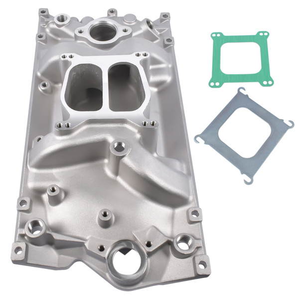 For Chevy Small Block Vortec V8 5.7L/350 Carbureted Dual Plane Intake Manifold