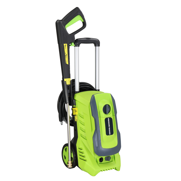 110V,1300PSI 201A 110V,1300PSI,1800W high pressure cleaning machine green