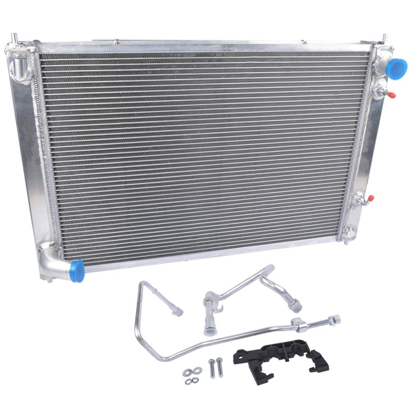 Radiator Includes Condenser for Nissan 370Z 3.7L Infiniti G25 2.5L G35 3.5L V6