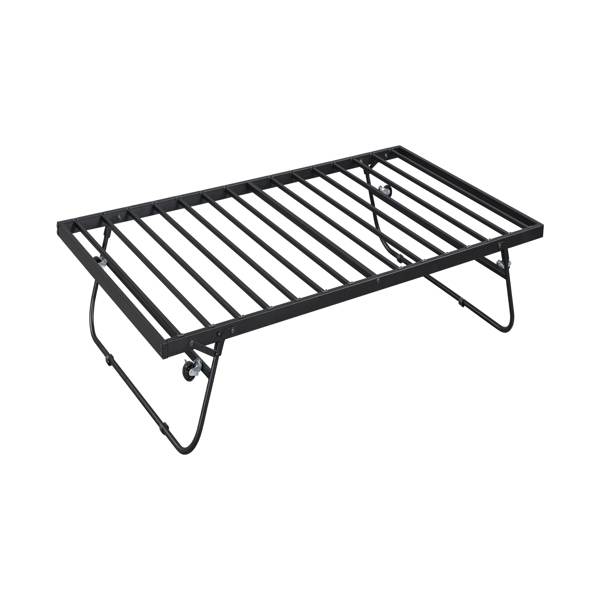 Metal Daybed with Pop-up Trundle