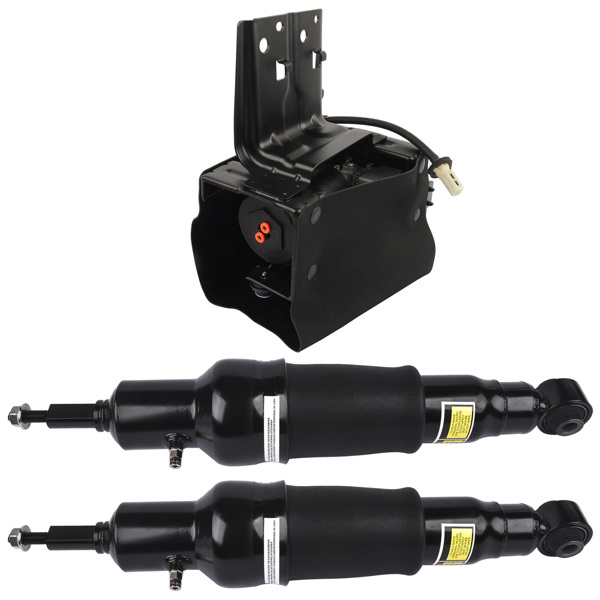 减震器 2Pcs Air Shock Absorbers + 1Pc Compressor Pump Rear Set Fit for Nissan Armada 2017-2020 Infiniti QX56 2011-2013 QX80 2014-2020 E62101LA8A 534001LA4C 534001LA4A-1