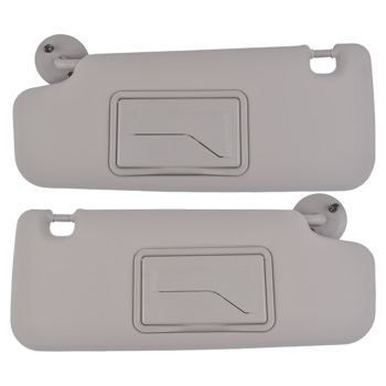 Pair Sun Visor Left Right Side Sunvisor for Chevy Sonic 12-16 95327509 95327507