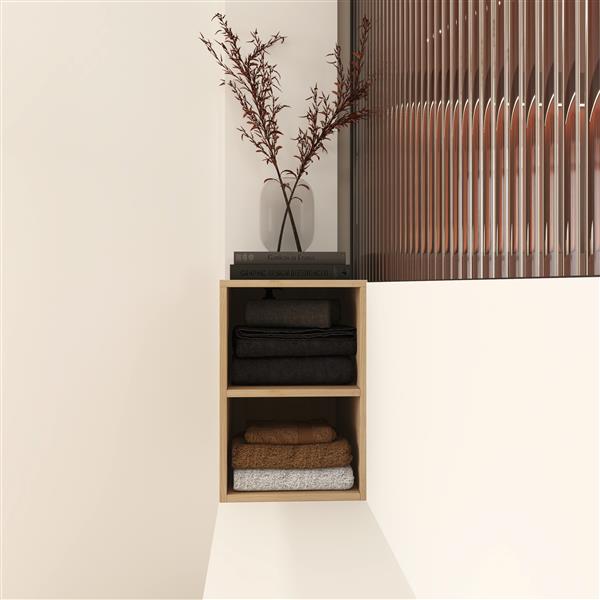 12 Inch Small Wall Mounted Storage Shelves, Suitable For Small Bathroom