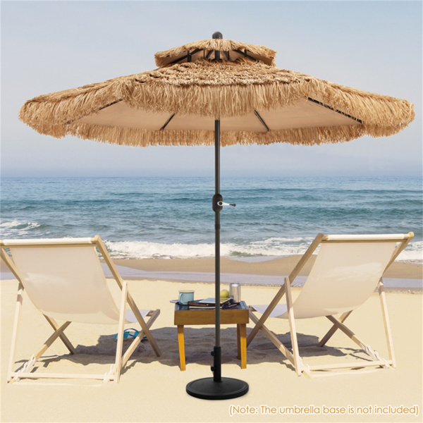 9 foot portable beach umbrella with 8 Ribs