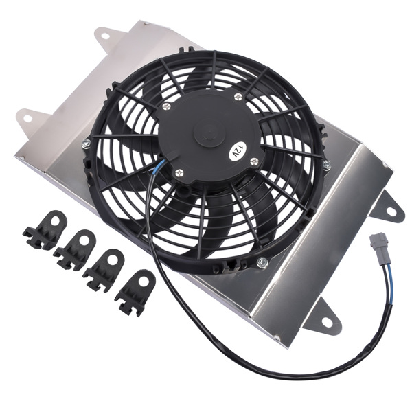 Radiator Cooling Fan Assembly for Yamaha Viking 700 / VI 2014-20 1XD-E2405-00-00