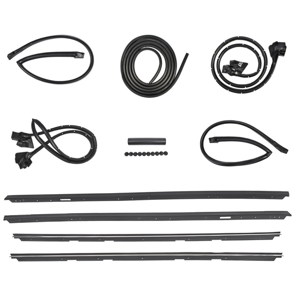 9Pcs Trunk Seal Weatherstripping Kit 128555 for Chevrolet Monte Carlo 1983-1988