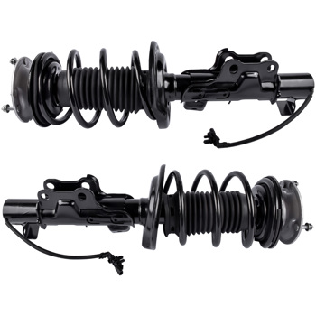 Pair Front Left & Right Shock Strut Coil Spring Assembly with Electric For Cadillac ATS 2013-2019 23247469 19300064 23247470 19300065