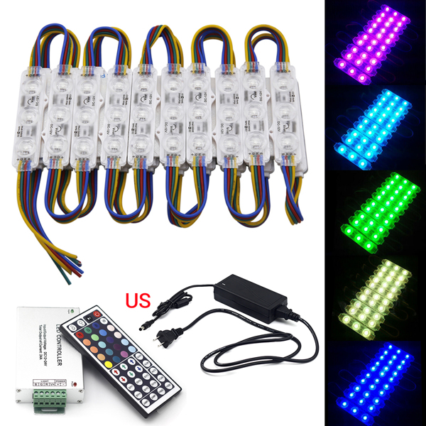 RGB 5050 LED Storefront Window LED Module Light Waterproof Letter Sign Lights US