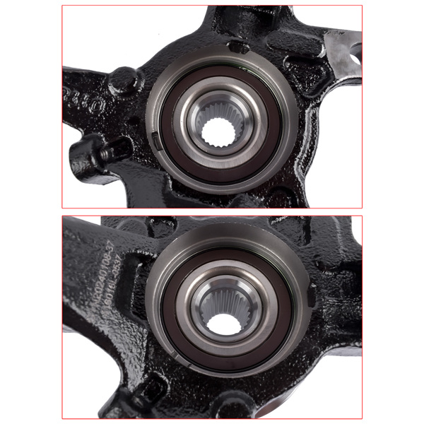 Front Left & Right LH & RH Wheel Bearing Hub Knuckle Assembly For Nissan Versa 1.6 S SL SV Note 1.6L L4 2014-2019 BR935010LK 9530200 BR935009LK 9530100