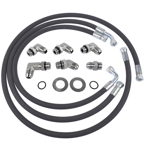 Transmission Cooler Lines/Hoses For 2006-2010 Chevy & GMC 2500 & 3500 Applications with 6.6L LLY LBZ & LMM Duramax Diesel Engine