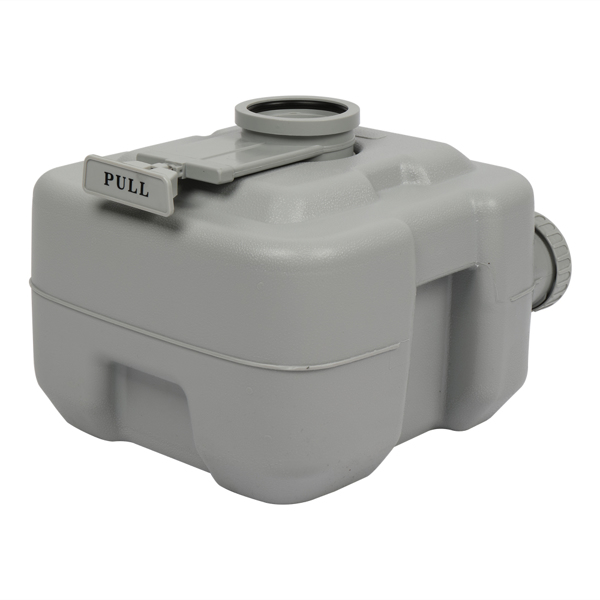 20L Portable Removable Flush Toilet with Double Outlet（Same as 44809271/81036718 ）