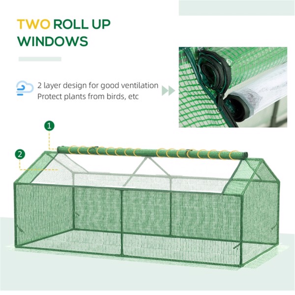 Mini Walk-in Greenhouse ( Amazon Shipping)（Prohibited by WalMart）