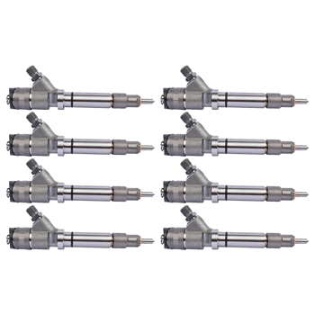 Set of 8 Diesel Injectors For GMC Savana Sierra Chevrolet Express Silverado 2500 3500 2006-2007 6.6L