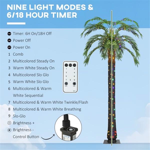 Artificial palm trees/Green plants ( Amazon Shipping)（Prohibited by WalMart）