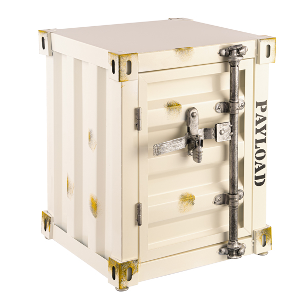 Container Storage Table White