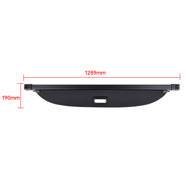 Black Retracting Cargo Cover for Mercedes-Benz GLE W167 GLE350 GLE450 2020-2023 1678101900 1678109701