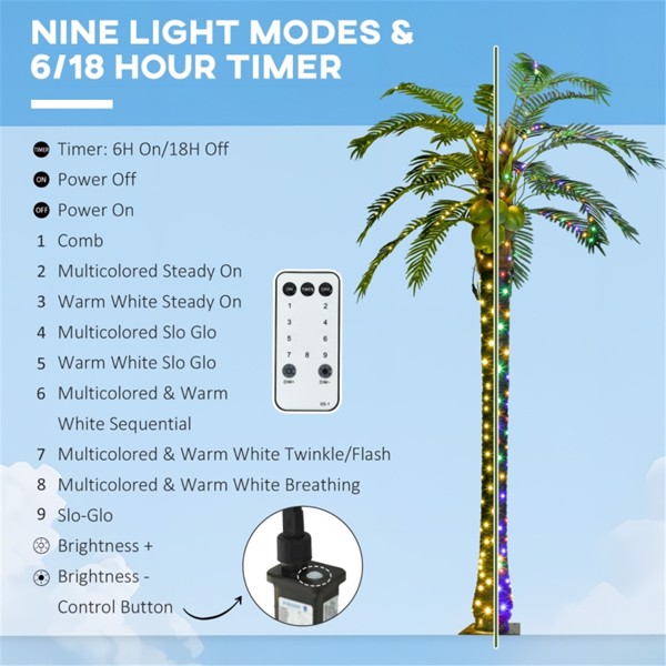 Artificial palm trees/Green plants ( Amazon Shipping)（Prohibited by WalMart）