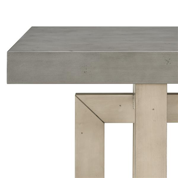 Contemporary Console Table with Wood Top, Extra Long Entryway Table for Entryway, Hallway, Living Room, Foyer, Corridor