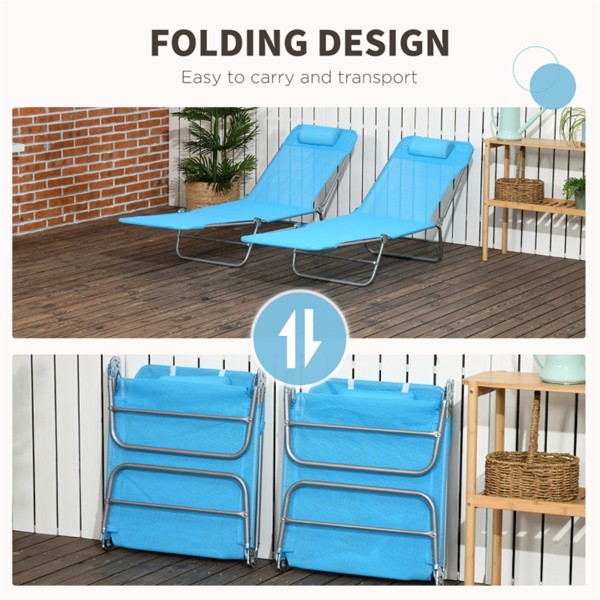 Folding Lounge Chairs / beach chair ( Amazon Shipping)（Prohibited by WalMart）