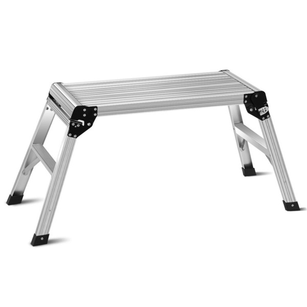 Folding step stool with anti slip pad