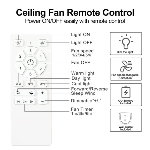 52" Low Profile Ceiling Fan in Brushed Nickel with Silver Blades