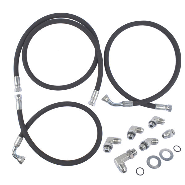 Transmission Cooler Lines/Hoses For 2006-2010 Chevy & GMC 2500 & 3500 Applications with 6.6L LLY LBZ & LMM Duramax Diesel Engine