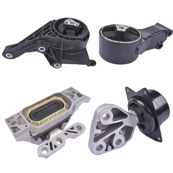 4Pcs Engine Motor Mount & Auto Trans Mounts Set for Chevy Malibu 2013-2015 2.5L