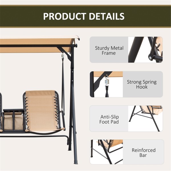 Outdoor Patio Swing Chair ( Amazon Shipping)（ Prohibited by WalMart ）