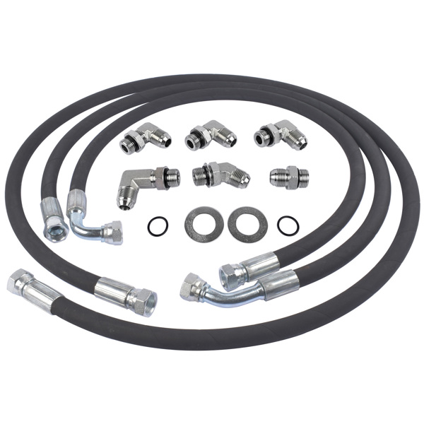 Transmission Cooler Lines/Hoses For 2006-2010 Chevy & GMC 2500 & 3500 Applications with 6.6L LLY LBZ & LMM Duramax Diesel Engine